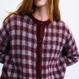 Aomori Cardigan - Bordeaux