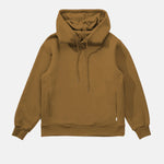 Brown hoodie on a white background