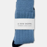 Classic Cashmere Socks - Bluebell