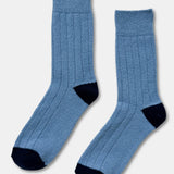 Classic Cashmere Socks - Bluebell