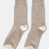 Classic Cashmere Socks - Fawn