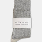 Classic Cashmere Socks - Grey Melange