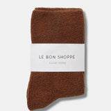 Cloud Socks - Sepia