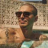 Clyve Sunglasses - Black Green