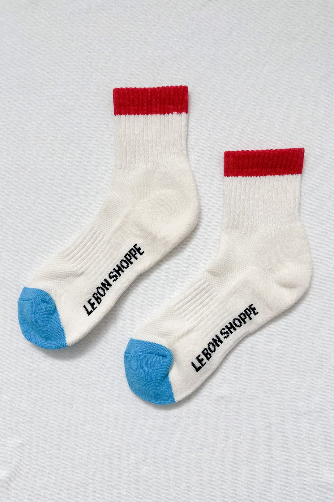 Girlfriend Socks - Blue Red