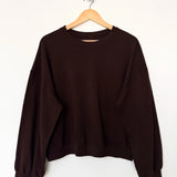 Cali Jersey Sweatshirt - Dark Cocoa