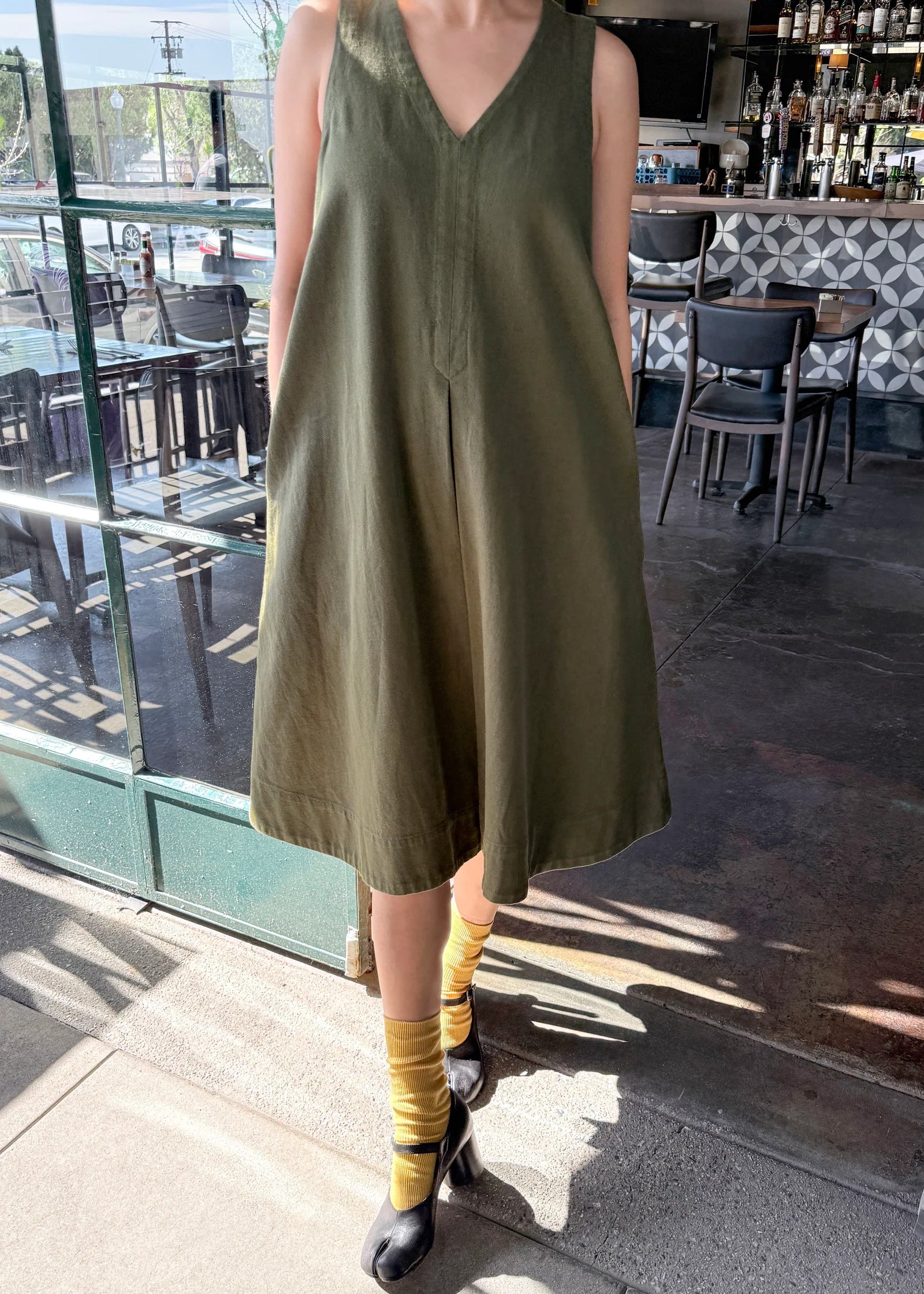 Camille Dress - Olive