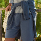 Air Cotton Bo Shorts - Lake