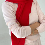 Cashmere Shawl - Red