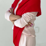 Cashmere Shawl - Red