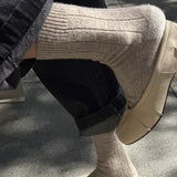Classic Cashmere Socks - Fawn