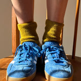 Cloud Socks - Green Olive