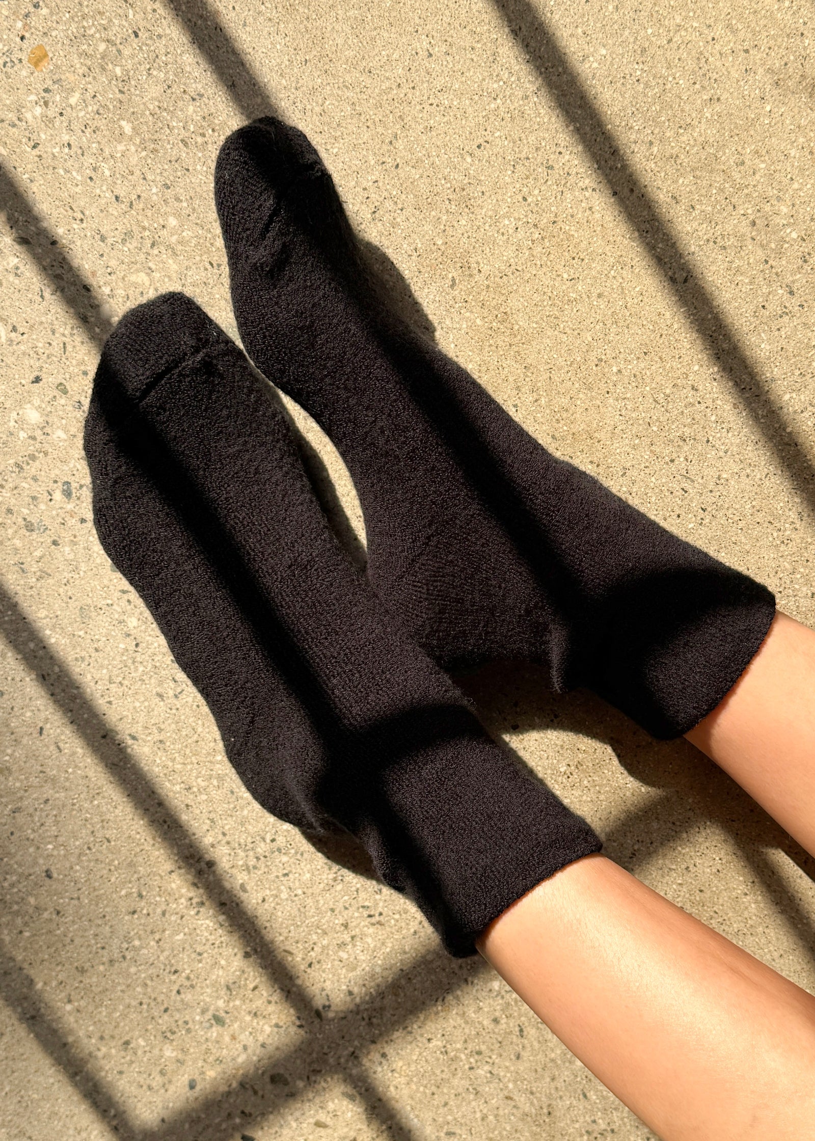 Cloud Socks - Jet Black