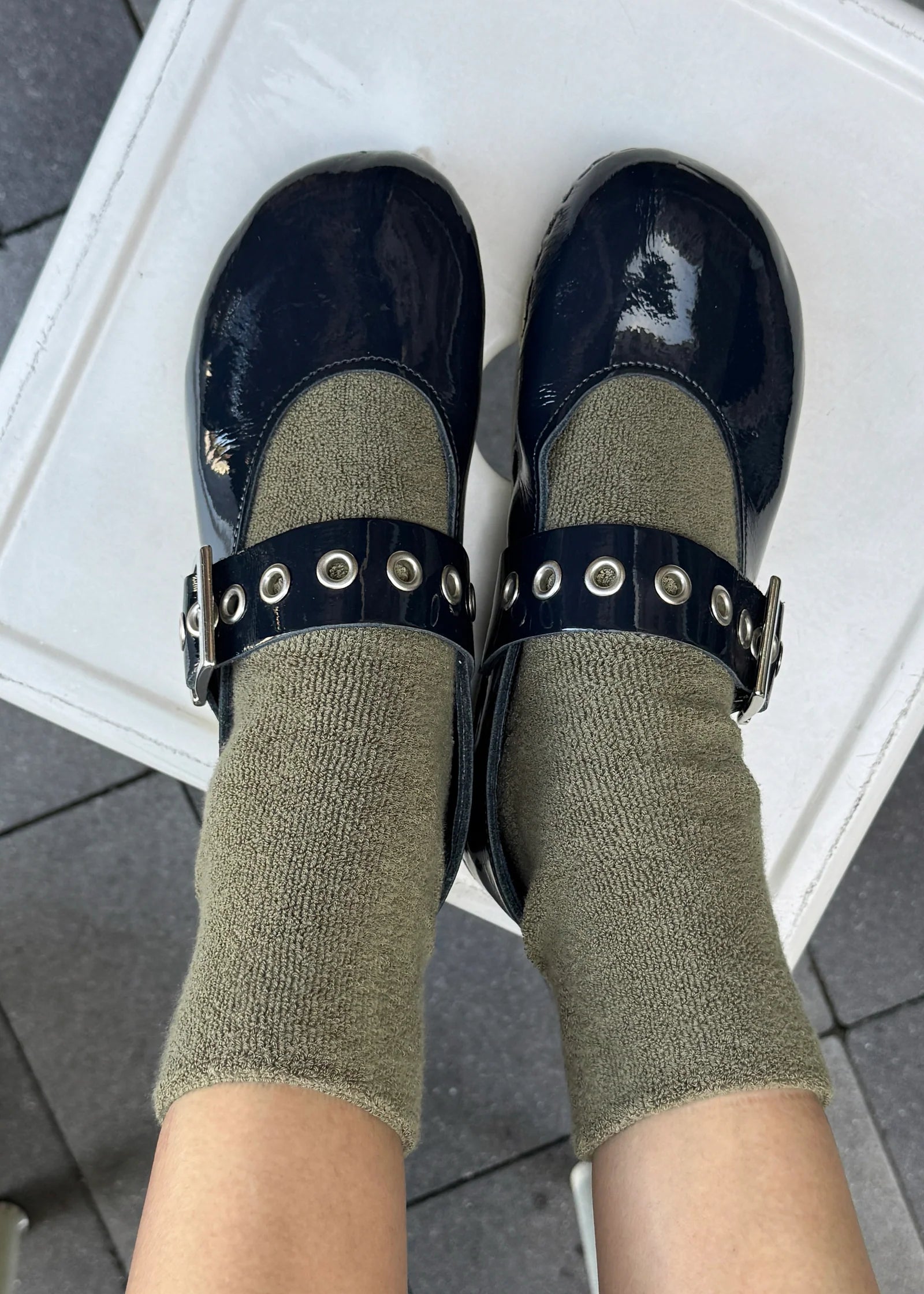 Cloud Socks - Muted Sage