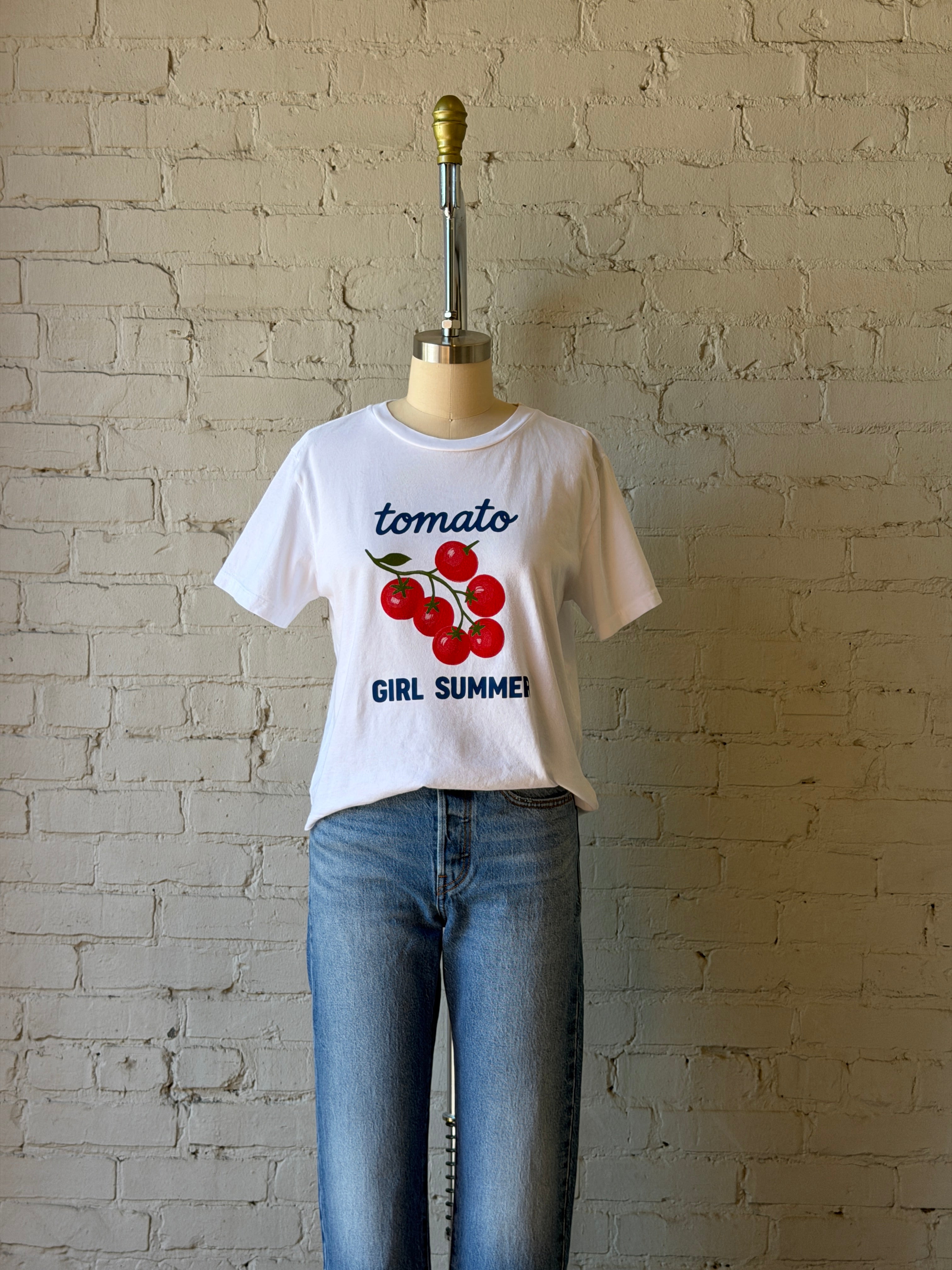 Tomato Girl Summer Tee - White