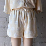 Vaelia Shorts - Cream