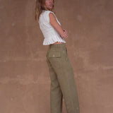 Shan Pant - Army Green