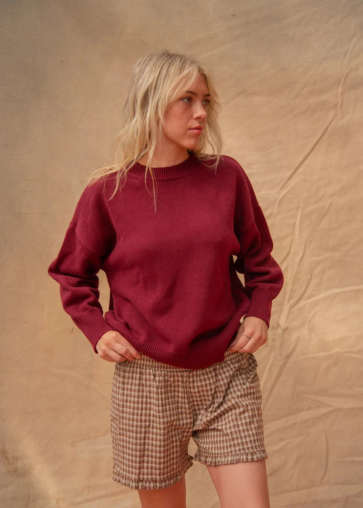 Gwendolyn Sweater - Merlot