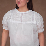 Jane Blouse - White