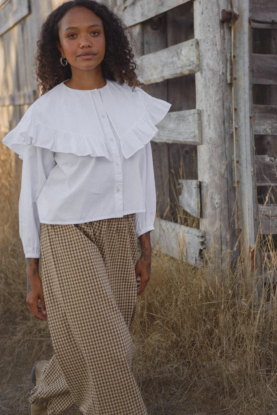 Elizabeth Blouse - White