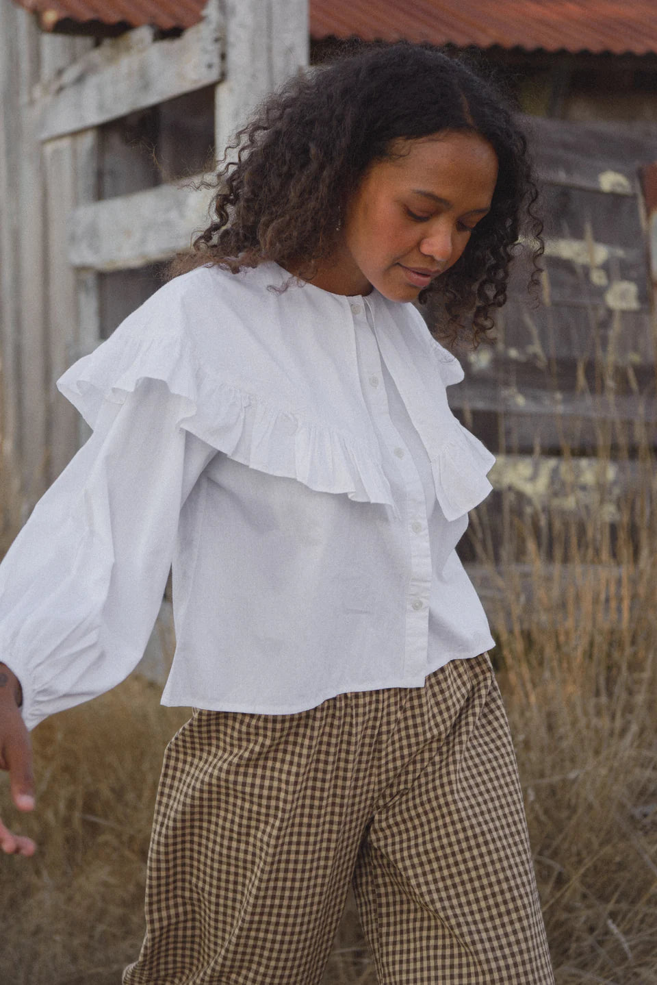 Elizabeth Blouse - White