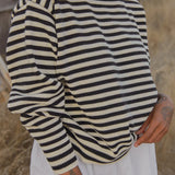 Vintage Crewneck - Black / Cream