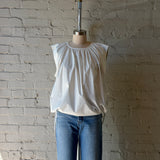 Caloggero Top - Blanc