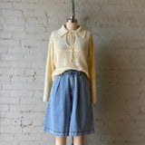 Gaspare Shorts - Blue Jean