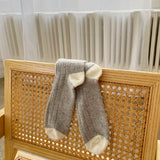 Extended Cashmere Socks - Grey Melange
