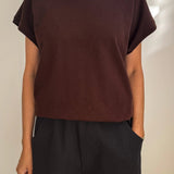 Ease Tee - Dark Cacao