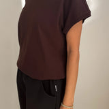 Ease Tee - Dark Cacao