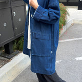 Easy Trench - Dark Denim