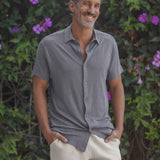 Knit Ola Shirt - Slate
