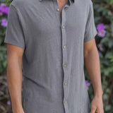 Knit Ola Shirt - Slate