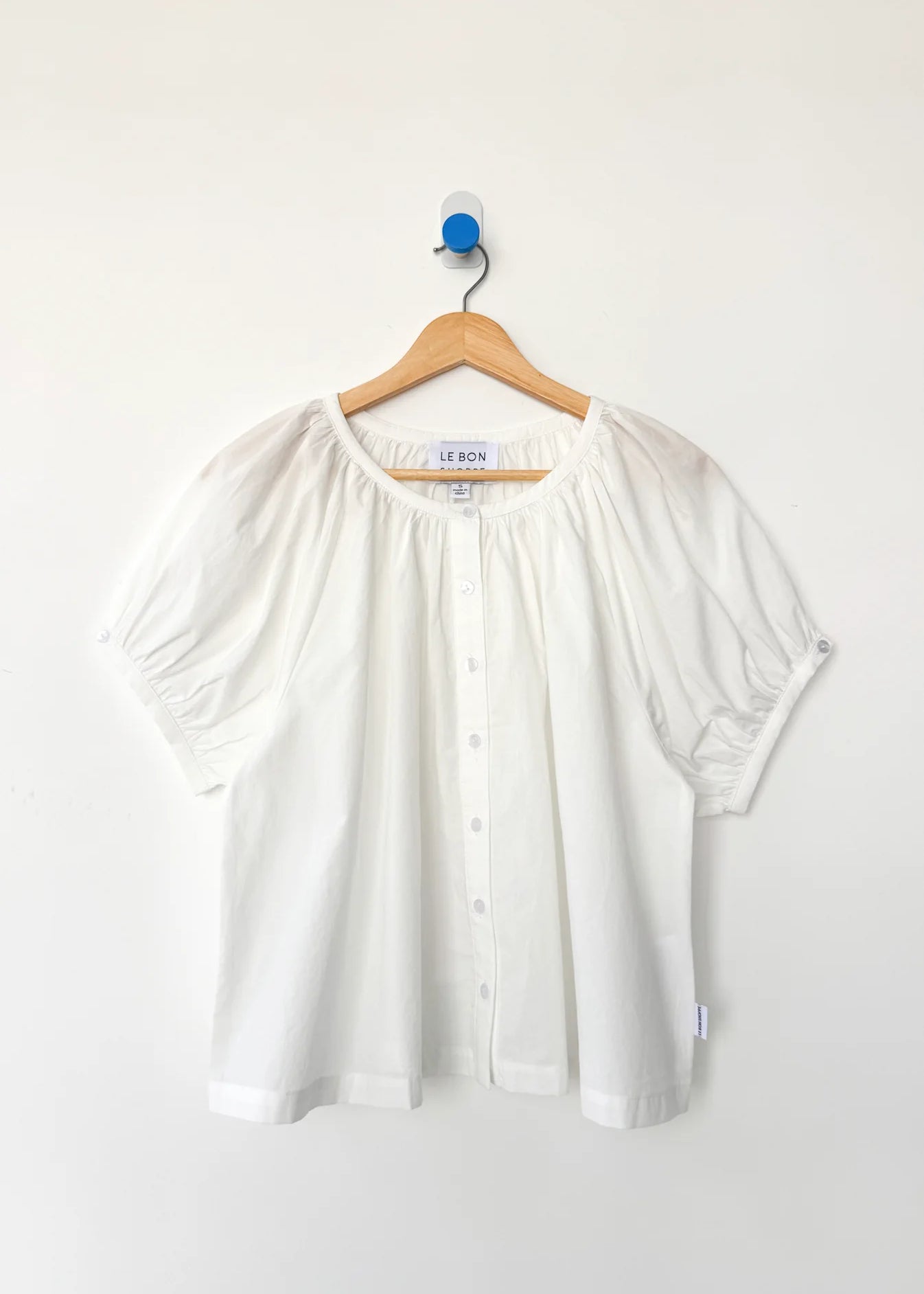 Emily Short Sleeve Top - White