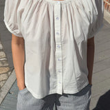Emily Short Sleeve Top - White