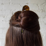 French Hair Pin - Modern Walnut