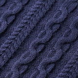 Patchwork Sweater - Vintage Navy