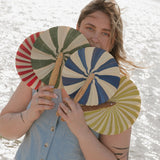 Hand Fan - Blue