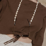 Jane Sunglasses Chain - Shell
