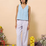 Colza Tank Top - Blue