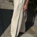 French Terry Balloon Pant - Naturel