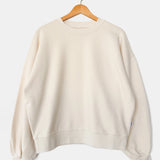 French Terry Core Sweatshirt - Naturel