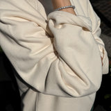 French Terry Raglan Tee - Natural