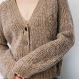 Saluda Cardigan - Mocha