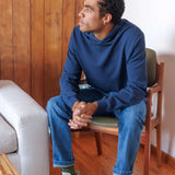 Caza Hoodie Sweatshirt - Indigo