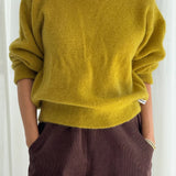 Finn Mohair Sweater - Bistro Yellow
