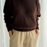 Finn Mohair Sweater - Cocoa Beans