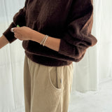 Finn Mohair Sweater - Cocoa Beans