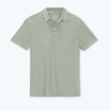 Knit Polo - Moss